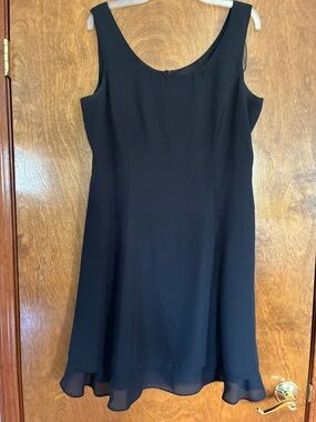 Vintage 90’s Virgo Black Sleeveless Mini Dress
